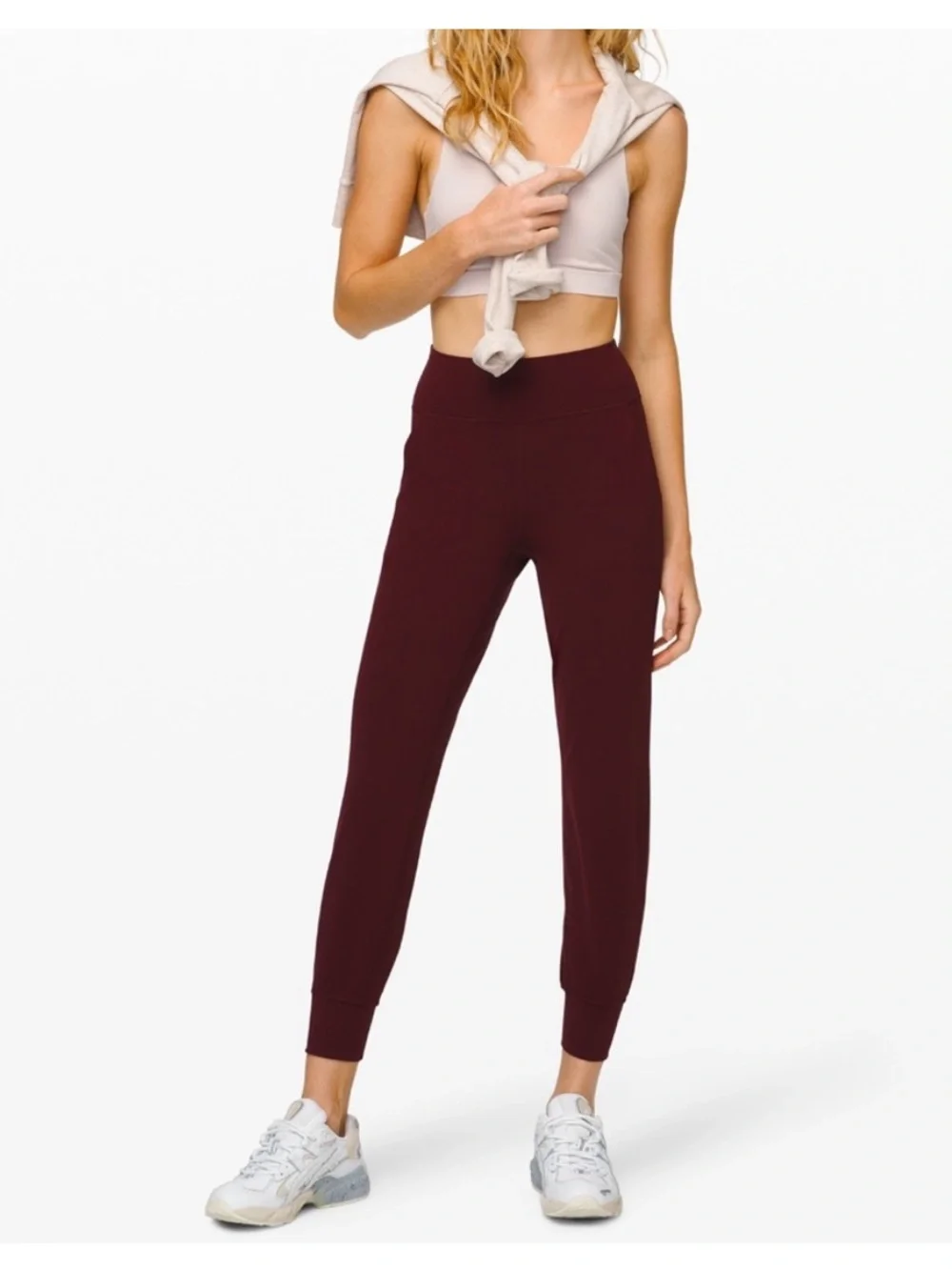 Lululemon align high rise joggers garnet 6